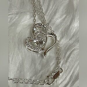 Sparkling Hearts Necklace